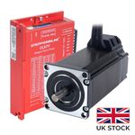 STEPPERONLINE Nema 23 Closed Loop Stepper Motor 3Nm 5A Φ8mm & Driver CNC Kit