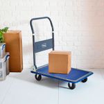 Neo Platform Trolley Truck Heavy Duty Folding Flat Bed Barrow Transport 150kg