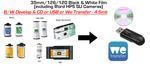 BLACK & WHITE FILM DEVELOP & We Transfer/CD/USB - 18MB - 35mm/120