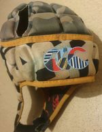 Canterbury Rugby Raze Headguard Uglies Camo Size LB large boys Protective Scrum