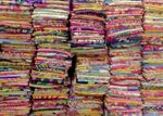 Wholesale Lot Of Indian Vintage Kantha Quilt Handmade Throw Reversible Blanket 