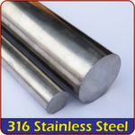 316 Marine Stainless Steel Round Bar 5 6 8 10 12 mm Precision Shaft Axle tole...