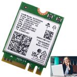 Intel WiFi 6 Wireless Network Card 802.11ax M.2 Bluetooth 5.2 Adapter AX200NGW