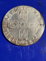 William III  Silver Shilling, Rare date 1697 