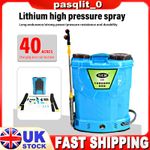 20L Cordless Electric Knapsack Pressure Sprayer Garden Rechargeable Battery New