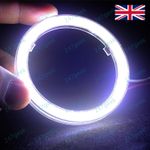 🇬🇧 LED Car Angel Eyes Halo Ring White 60mm 70mm 80mm 90mm 100mm Fog Head Light