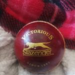 Cricket Ball Victorious Slazenger England James Anderson