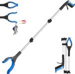 48" (122 cm) Long Litter Pickers - Extra Long Grabber Stick for Elderly with 360