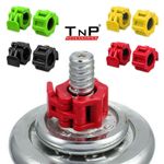 1" 25mm Weight Bar Collars Barbell Dumbbell Locking Spring Clamps Lock Jaw Set