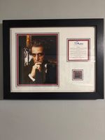 Black frame .. 48 x 38cm , used, studio Art, swatch, al Pacino, godfather 3 
