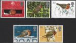 1995 Sg 1896/1900 Christmas. Christmas Robins MNH
