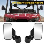 UTV Rear View Side Mirrors Set for Polaris Ranger 1000 Crew Rzr 570 800 900 Xp