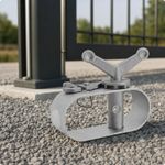 Manual Steel Pool Tarp Tightening Winch | Open-Frame Construction, Space-Saving