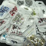 46 Colour 400p 2-5mm Crystal Rhinestones Flat back Gems For Nails Makeup Crafts