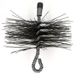 Chimney Brush Head Stiff Metal Wire Removes Stubborn Dirt and Debris from Flue