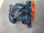 Kubota D1105 3 cylinder non turbo diesel engine...complete / warranted engine