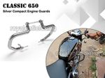 Compact Engine Guard, Silver Genuine Royal Enfield Classic 650