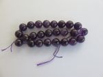 Full Strand of 15mm Amethyst Beads