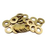 FORM A WASHERS FLAT SOLID BRASS DIN 125A M2 M2.5 M3 M4 M5 M6 M8 M10 M12 M16