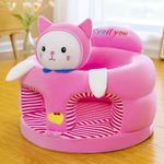Baby Sofa Support Seat Plush Cover Learning to Sit Toddler Chair Washable Soft