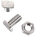 Smart Garden Greenhouse Accessories M6 x 11mm (Cropped Head) 15 Nuts & Bolts