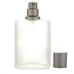 100ml Empty Glass Perfume Spray Bottle Atomiser Refillable Smokey/Frosty 