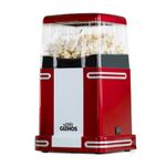 Wicked Gizmos Retro Red Popcorn Maker 1200W Hot Air Machine with Boxes