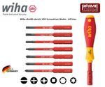 Wiha Screwdriver SlimBits VDE Bits Slim Vario Slotted Phillips Torx Pozi Hex