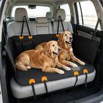Versatile Large Dog Car Seat Cover Oxford Back Seat Extender Backseat Waterproof