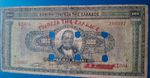 Greece. 1000 Drachmai 15/10/1926, L@@K Canceled RARE Greek Banknote, EN SOROVITS