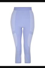 Dare2B Ladies Baselayer Leggings Size 10 Violet Ski Winter Sports 3/4 Leg 