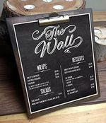 Large Menu Clipboards - Letter Size Menu Clipboard 8.5 x 11 Paper Size Clipboard