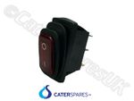 WATERPROOF SEAL ARCHWAY KEBAB DONER MACHINE POWER ON OFF SINGLE SLIM SWITCH RED