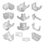 Marley Classic Conservatory Gutter Plastic Ogee Profile Ultraframe uPVC Roof