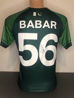 Signed Babar Azam Pakistan Cricket Shirt PROOF COA