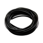 4mm BLACK Aquarium Air Line Tubing Hose Hosing Pipe for Fish Pond Tank Air Pump