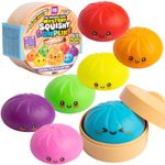 RMS Crazy Fun Mystery Squishy Dumpling 2 or 4 Pack Colour Changing Edition 10cm