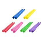 2 Pieces Foam Pool Noodles Foam Tubes Hollow Core Lightweight 150 cm Floats for