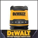 DeWalt Reconditioned DCR009 USB Rechargeable Compact Bluetooth Speaker