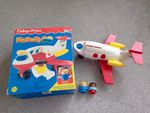 Fisher-Price Play Family Jetliner Passenger Plane 2365 with 2 Figures & Box