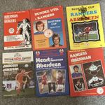 Scottish Cup & League Cup Football Programme Collection Finals/Semis Rangers etc