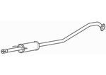 Quality Centre Exhaust Middle Silencer for Toyota Avensis 1ZZFE 1.8 (2003-2009)