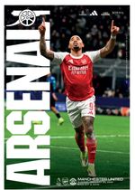 ARSENAL v  MANCHESTER UNITED Matchday Programme, 25.01.26, MINT