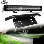 Number Plate Bar + Night Blazer Light Bar For Vauxhall Opel Vivaro 2014 - 2019