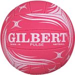 Gilbert Netball Pulse Match Ball Pink / White - Free P&P