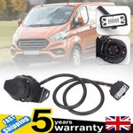 For Ford Transit Custom 2012-2023 7 Pin Towbar Electrics Socket Wiring Plug&Play