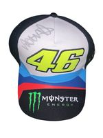 Valentino Rossi Hand Signed VR46 Cap Autograph Inc COA  MotoGP