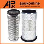 Inner & Outer Air Filter Kit for Massey Ferguson 40E 230 240 250 550 Tractor