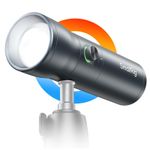 SMALLRIG RGB LED Photography Flashlight, 7500mAh Aluminum Alloy Patterned