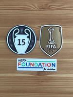 2024 UEFA Champions League Winners 15 Club World Cup Patch Badge Real Madrid